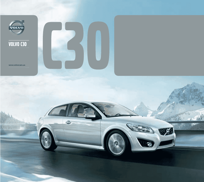 2013 Volvo C30 Brochure Image