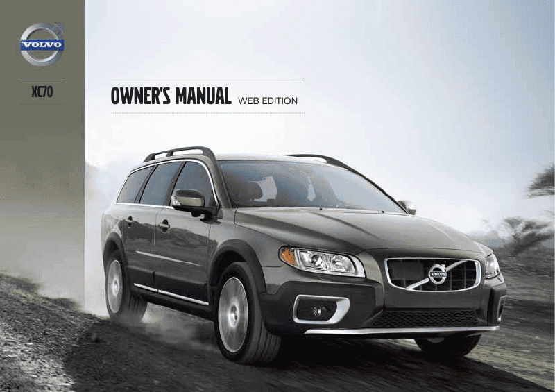 2013 Volvo XC70 Owner's Manual Image