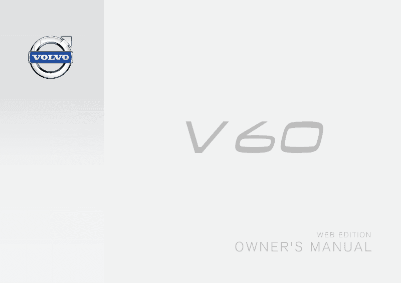 2015.5 Volvo V60 Owner's Manual Image