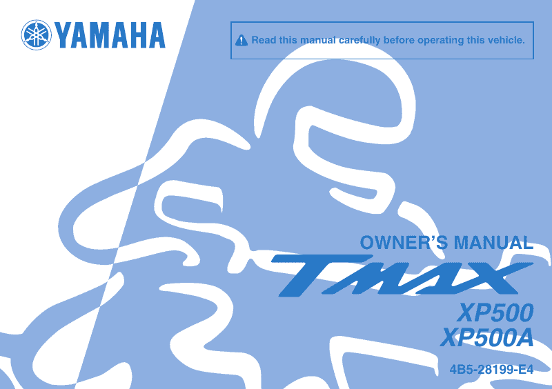 2011 Yamaha TMAX Owner's Manual Image