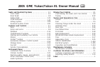 2005 GMC Yukon Owner's Manual